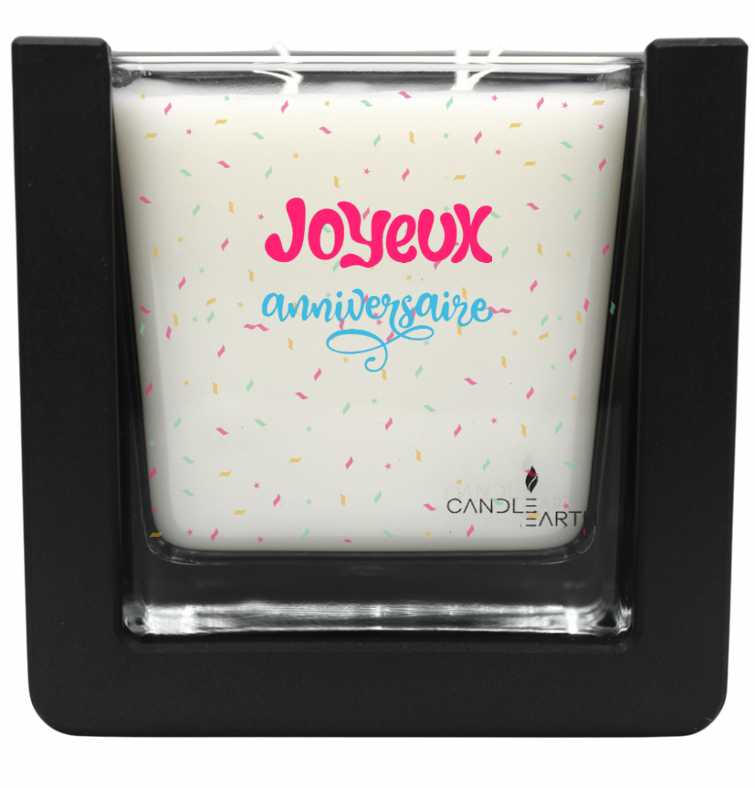 Bougie "Anniversaire" à personnaliser