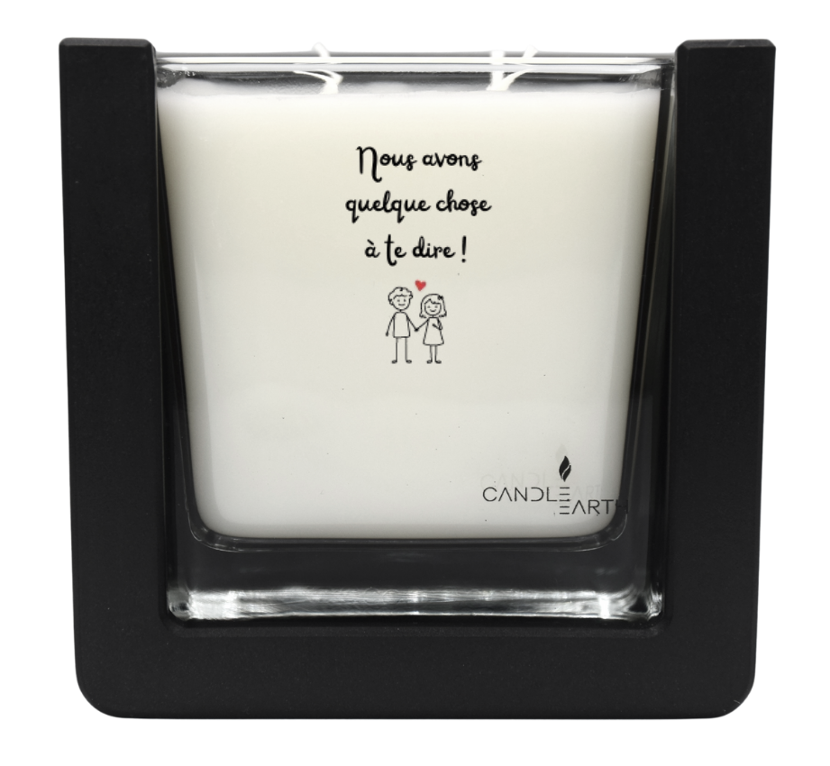 Bougie "Demande" à personnaliser