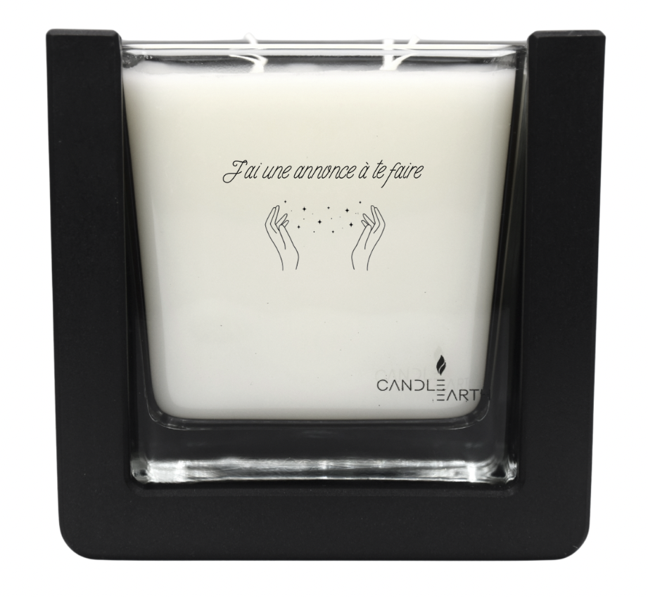 Bougie "Naissance" à personnaliser