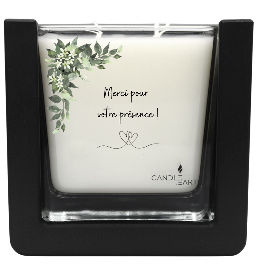 Bougie "Mariage" à personnaliser