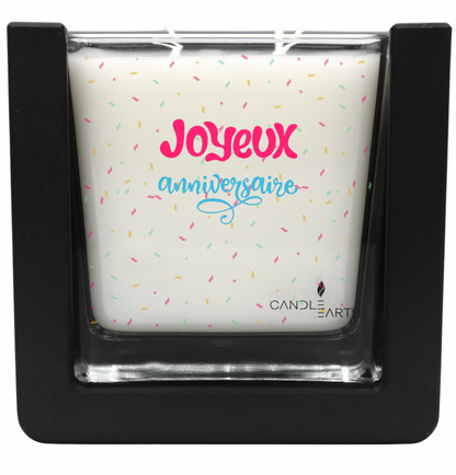 Bougie "Anniversaire" à personnaliser