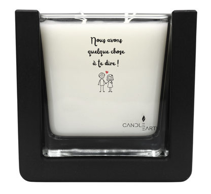 Bougie "Demande" à personnaliser