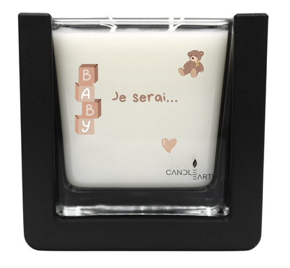 Bougie "Naissance" à personnaliser