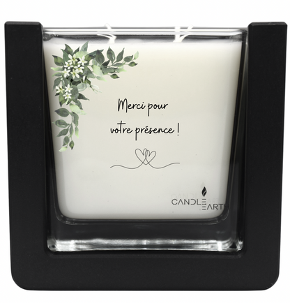 Bougie "Mariage" à personnaliser