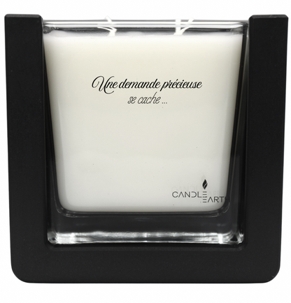 Bougie "Demande" à personnaliser