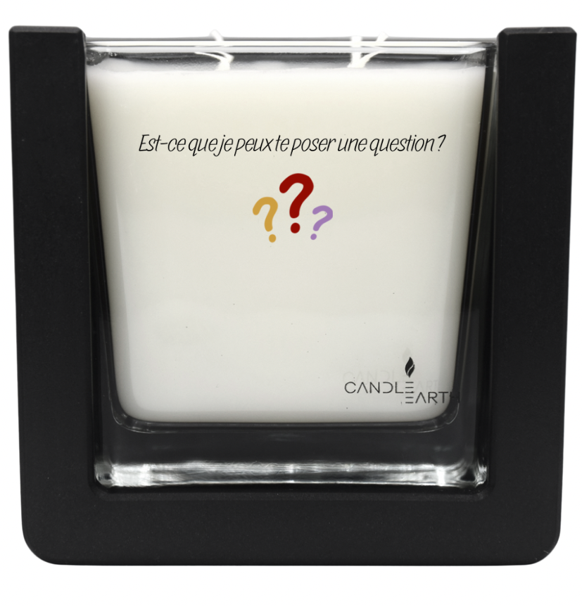 Bougie "Demande" à personnaliser