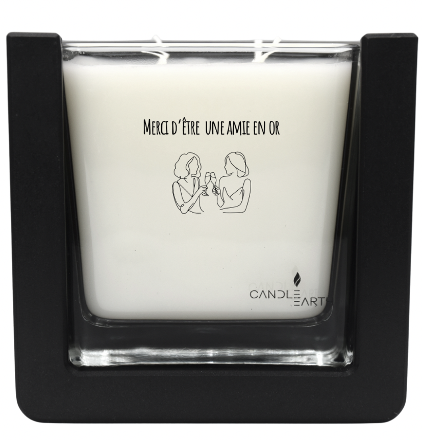 Bougie "Cadeau" à personnaliser