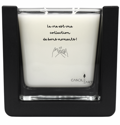 Bougie "Cadeau" à personnaliser