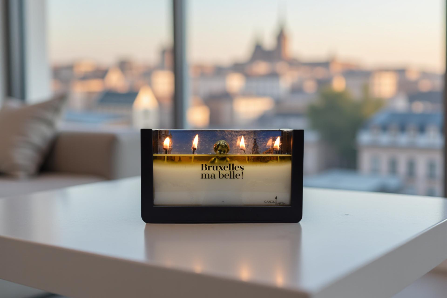 Bougie "Escapade à Bruxelles"
