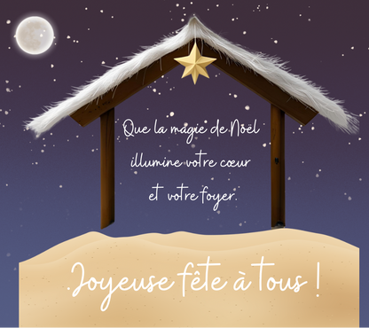 Joyeux Noël - Crèche