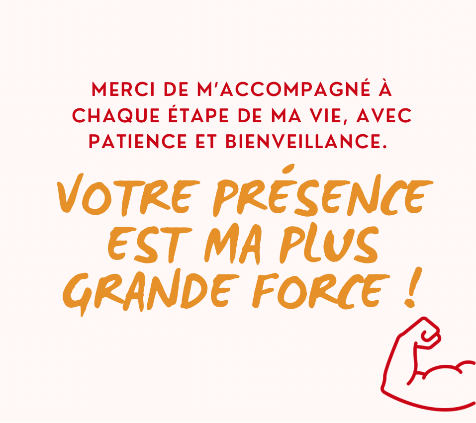 Merci 💕 Amis, famille