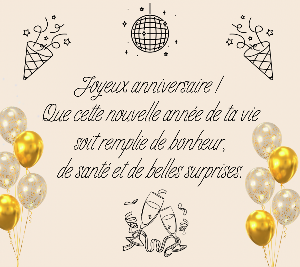 Joyeux anniversaire - 🎉 Lapinette